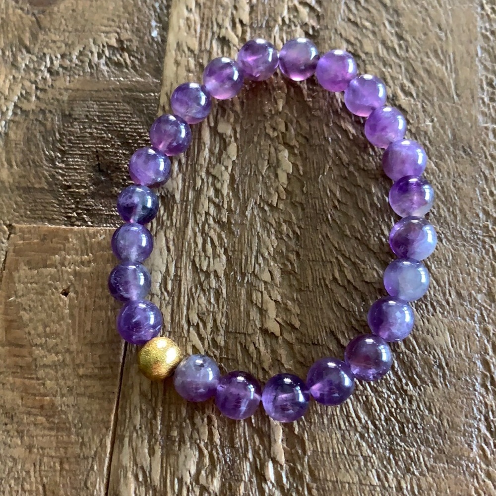 Mala bead bracelet
